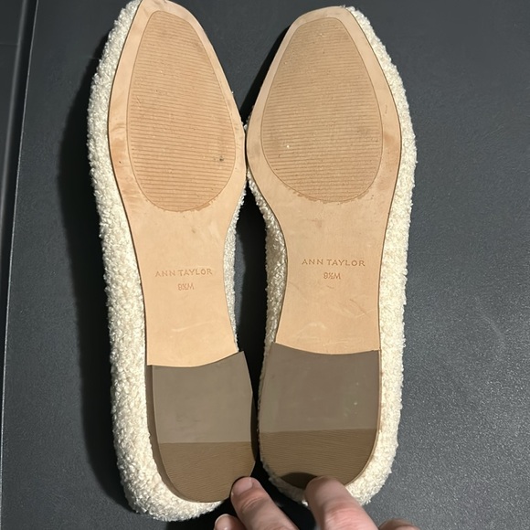 Ann Taylor Sherpa Ballet Flats Size 9.5 - Picture 5 of 5